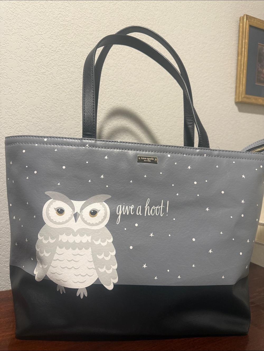 KATE SPADE NEW YORK OWL TOTE New fall color